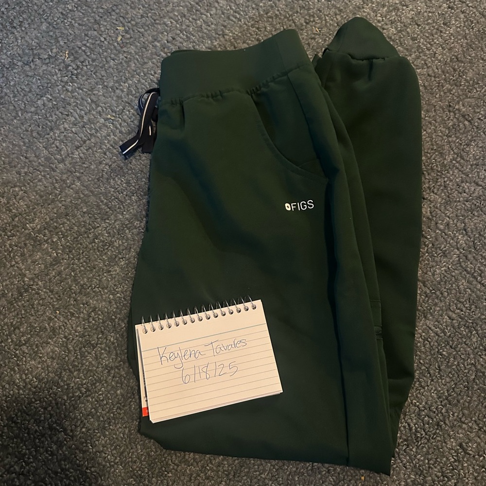 Figs British Racing Green Zamora Joggers